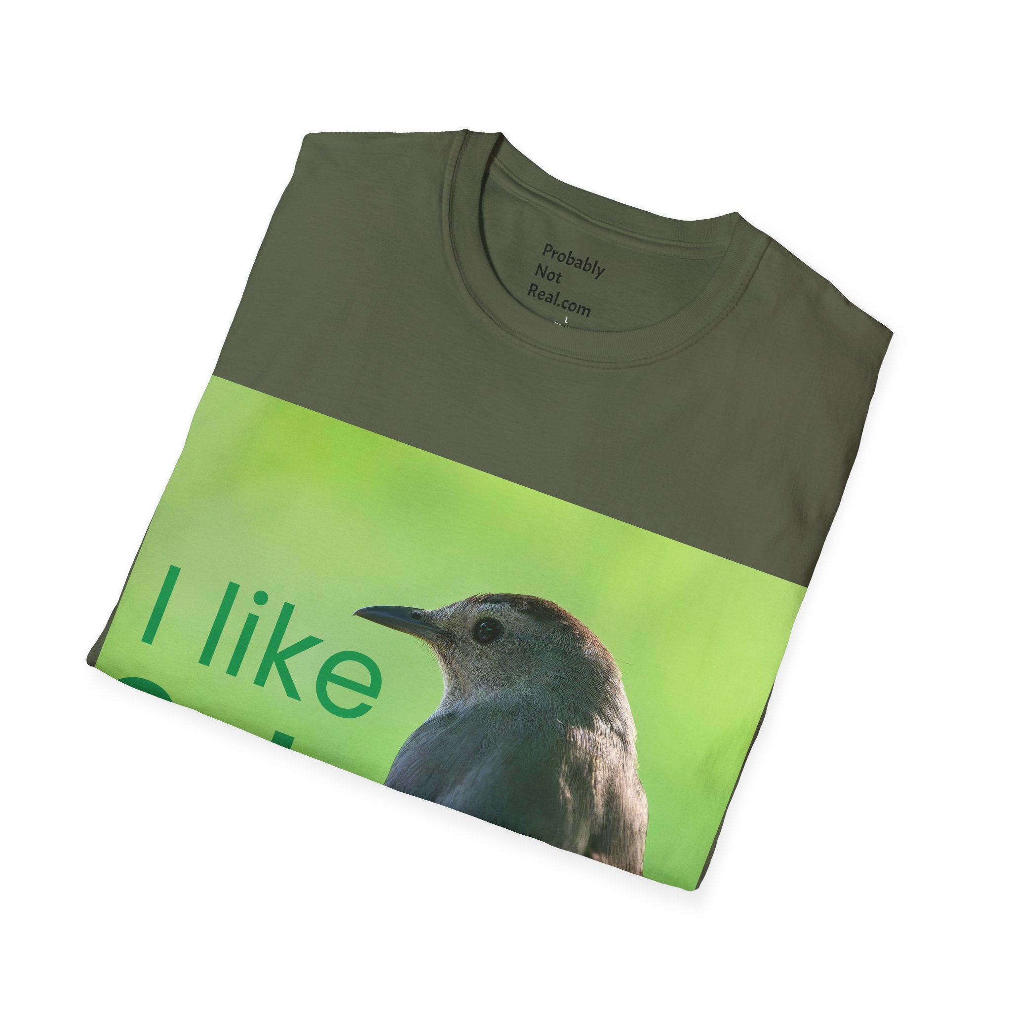 I Like Cats T-Shirt | Grey Catbird Funny Shirt