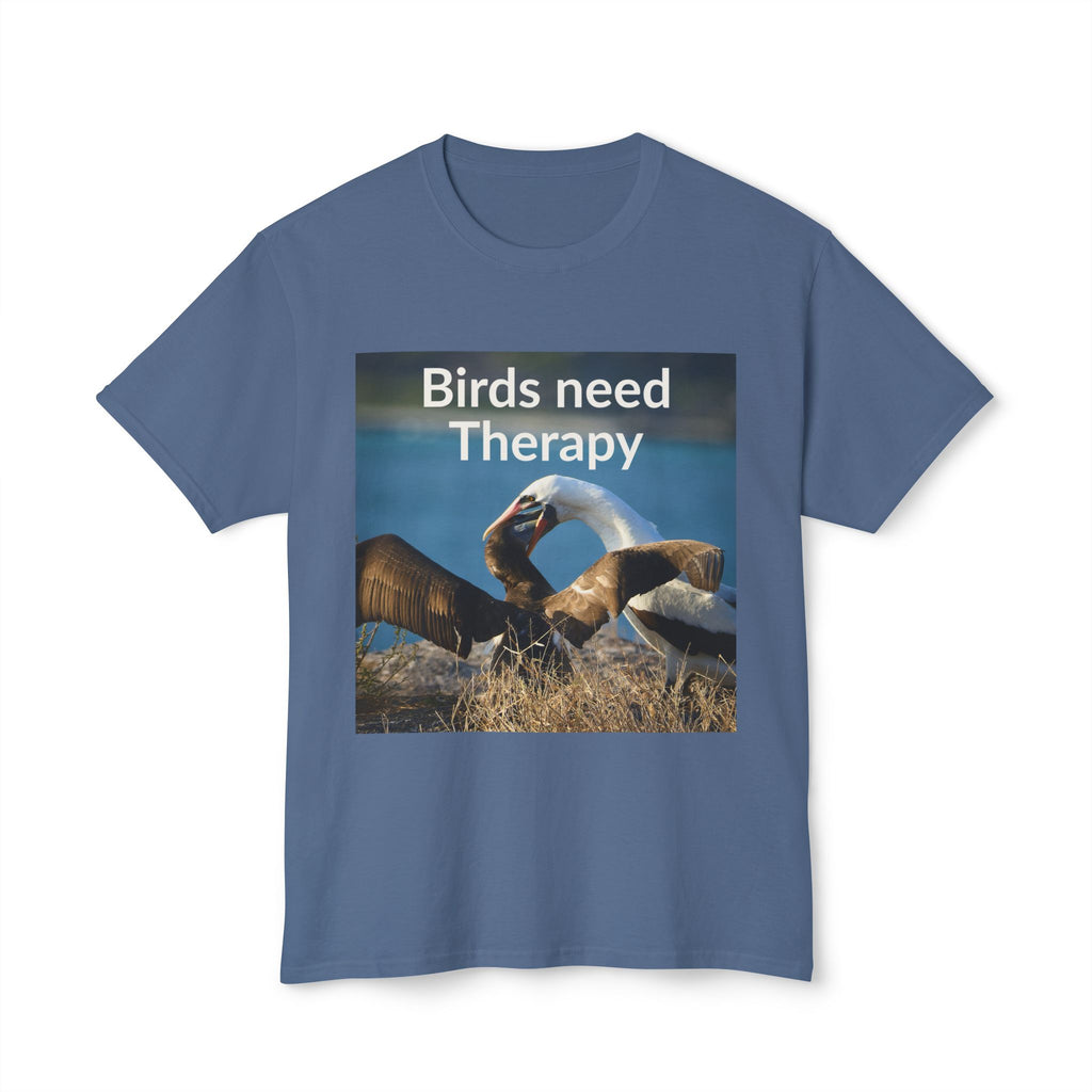 Birds Need Therapy  | T-Shirt — Funny Wildlife Bird Lover Tee