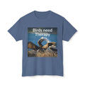Birds Need Therapy  | T-Shirt — Funny Wildlife Bird Lover Tee