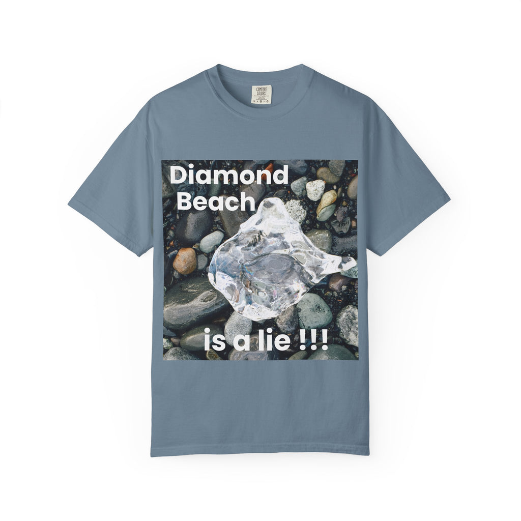 Diamond Beach is a Lie | Funny T-Shirt Iceland Diamond Beach
