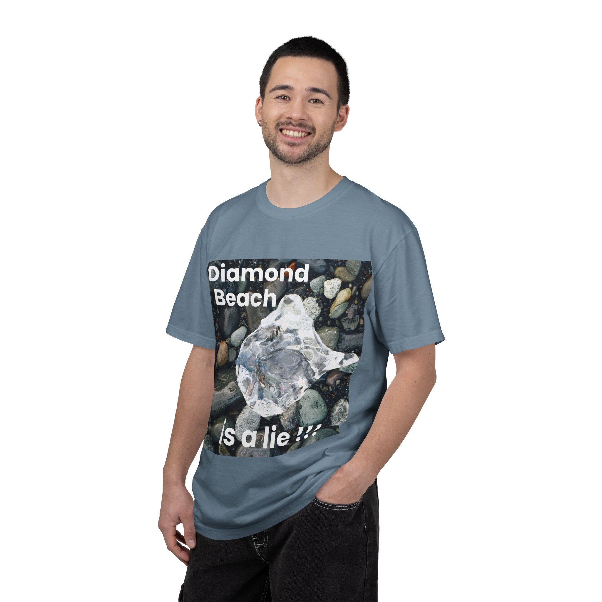Diamond Beach is a Lie | Funny T-Shirt Iceland Diamond Beach